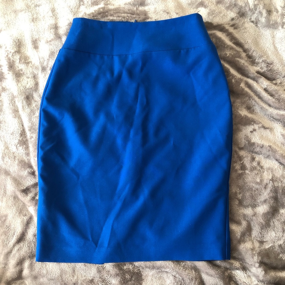 Alfani Cobalt Blue Skirt! Like New!